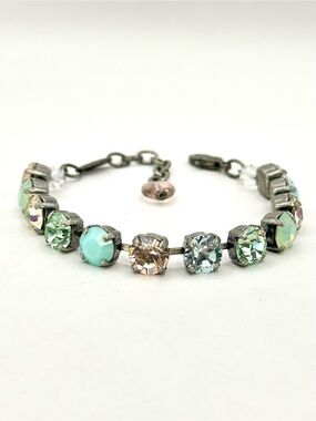 Sabika S13 Pastel Austrian Crystal Tennis Bracelet